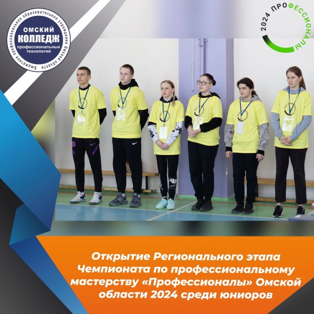 Региональный этап Чемпионата профессионального мастерства «Профессионалы» среди юниоров..
